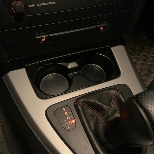 Download 3D printer model Cup Holder BMW E90/91/92/93 ・ Cults